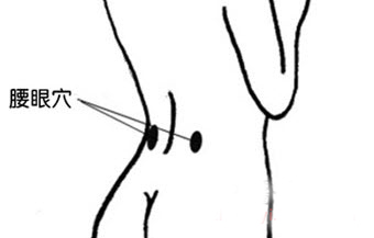壮阳穴位二:腰眼穴