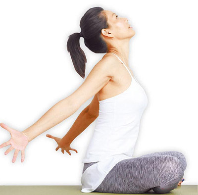 净化呼吸搭配瑜伽动作 排毒减肥 塑匀称体态