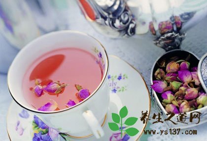 玫瑰花茶能通便